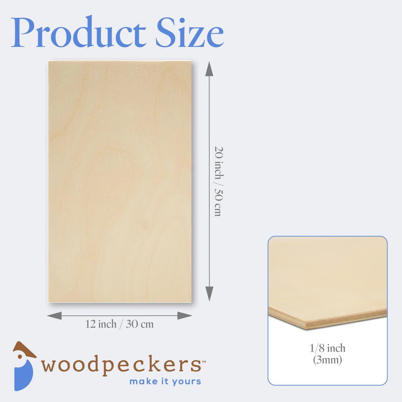 1/8" x 12" x 20" Baltic Birch B/BB Plywood - Image 3