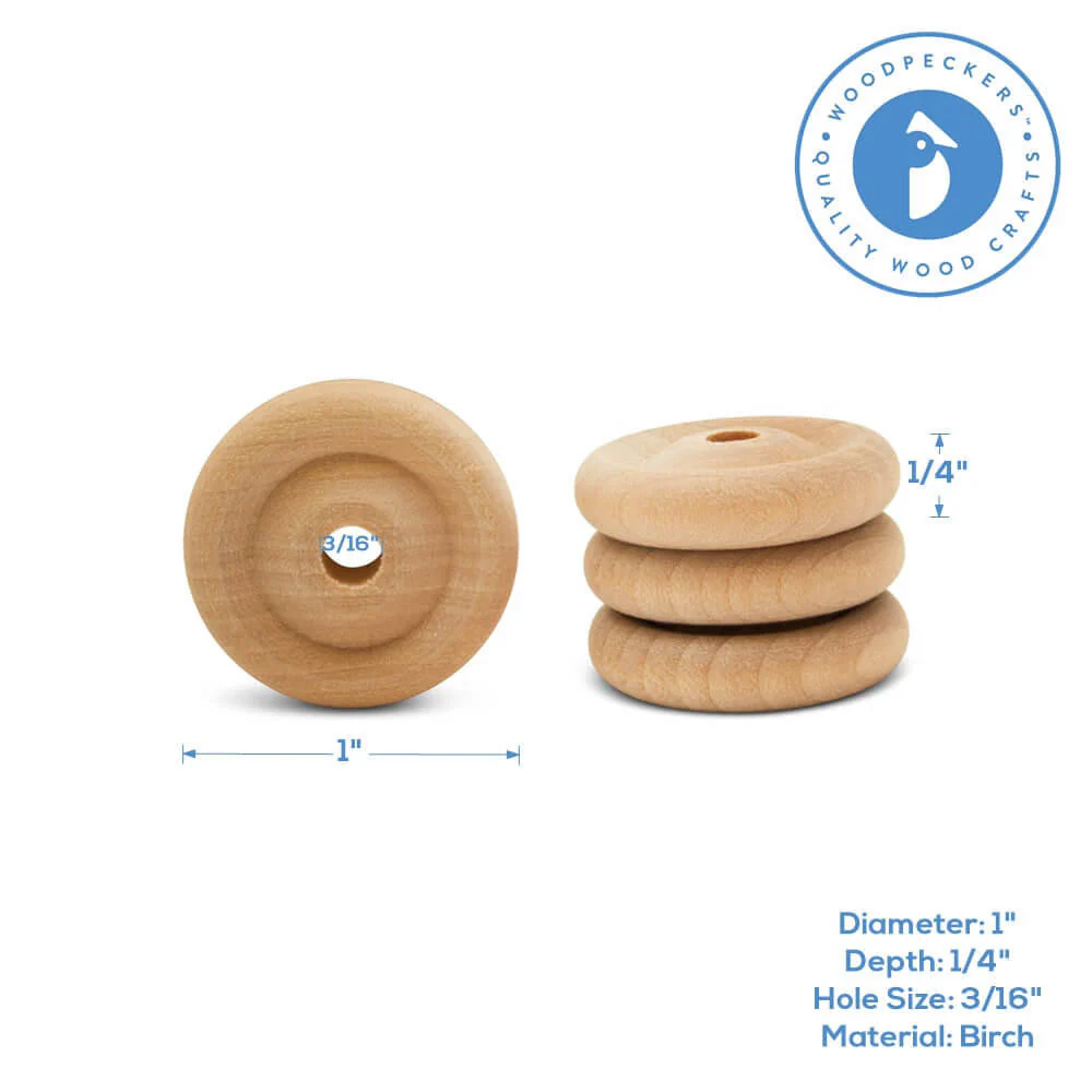 1" Classic Wheel, 1/4" Thickness - Image 4