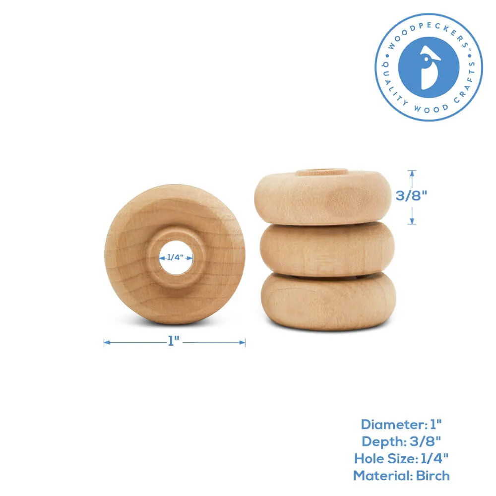 1" Classic Wheel, 3/8" Thickness - Image 4