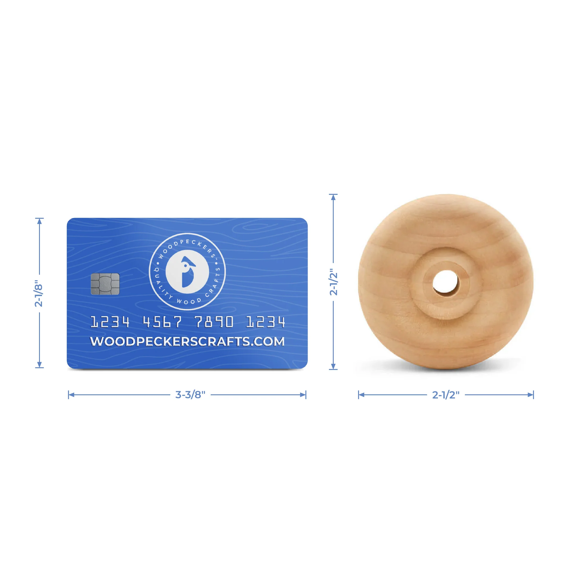 2-1/2" Classic Wheel, 5/8" Thickness - Image 5