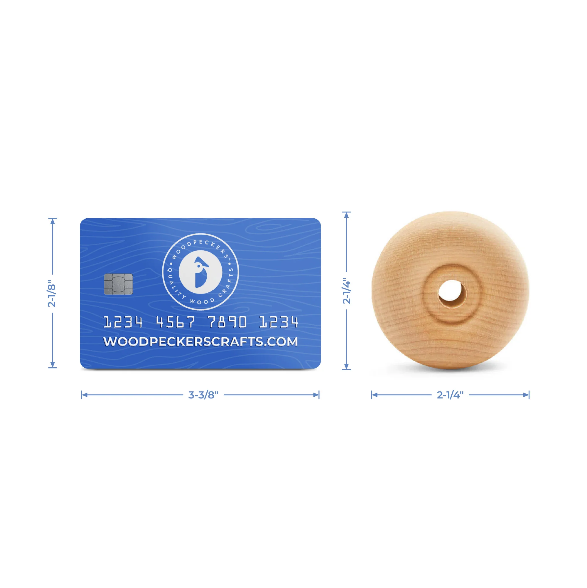 2-1/4" Classic Wheel, 5/8" Thickness - Image 5