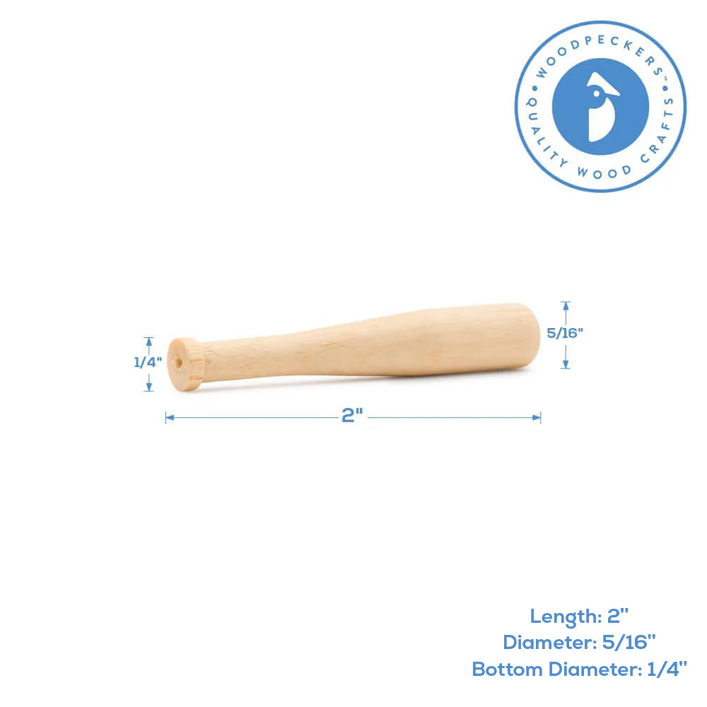 2" Mini Baseball Bats - Image 5