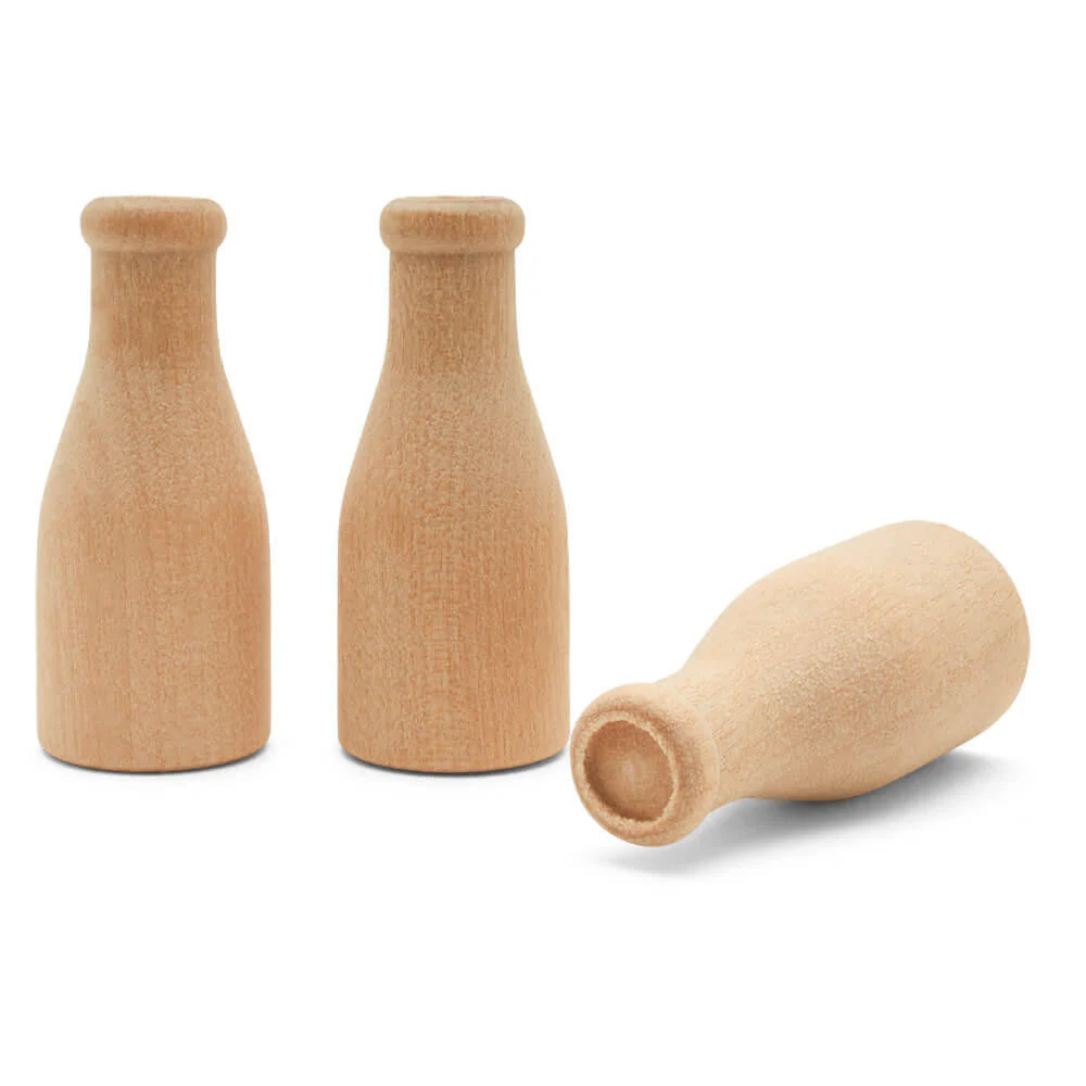 2" Miniature Milk Bottle - Image 5