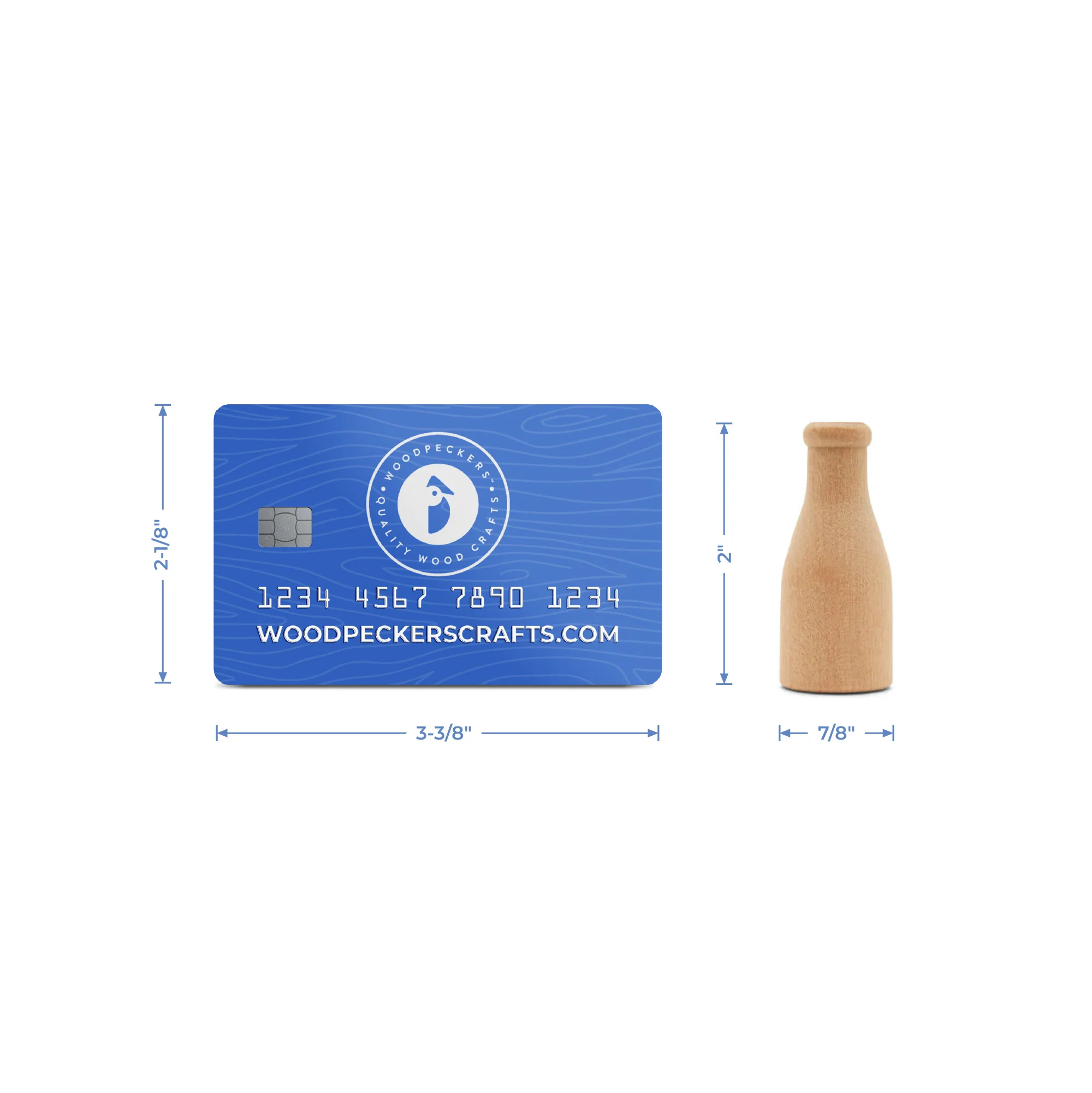 2" Miniature Milk Bottle - Image 7