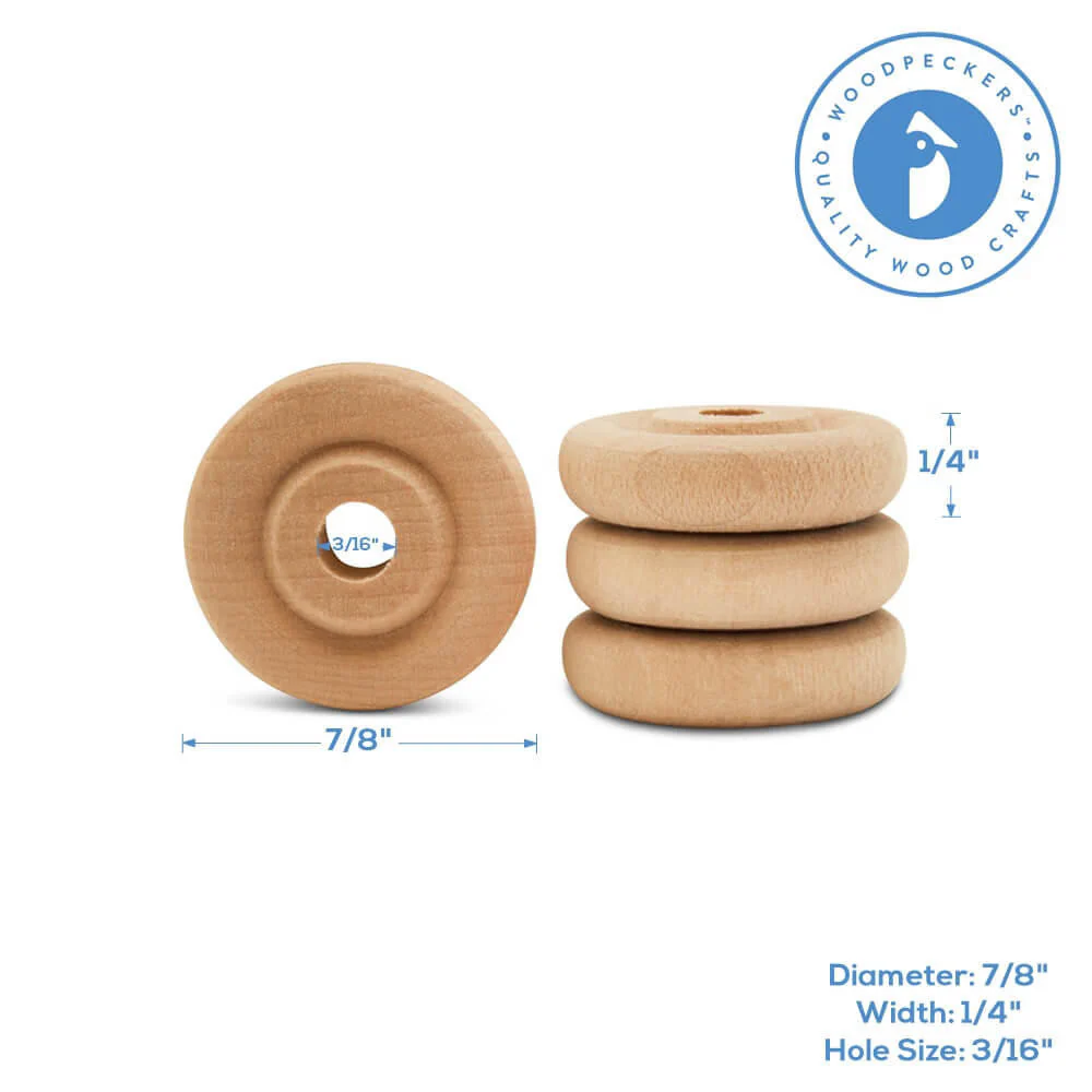 7/8" Classic Wheel, 3/16" hole - Image 4