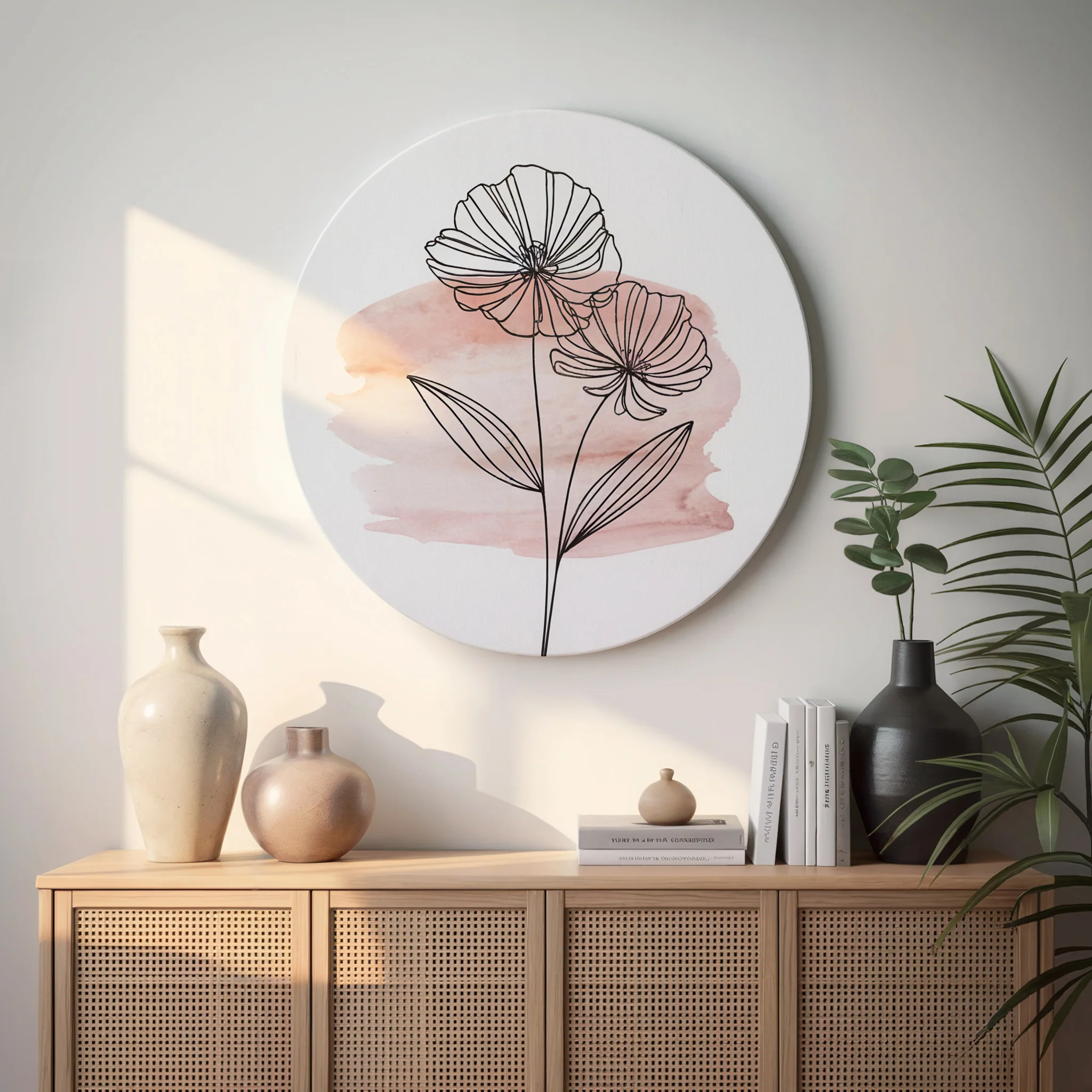 10" Round Cradled Canvas - Image 4